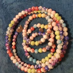 Hand Crafted Nxecklace & Bracelets Set